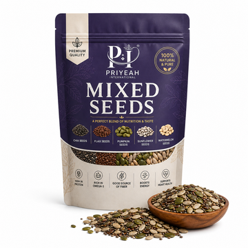 Mix Seeds Chia, Flax, Pumpkin, Sunflower, Watermelon Seeds Nutritious Superfood Mix Protein Rich