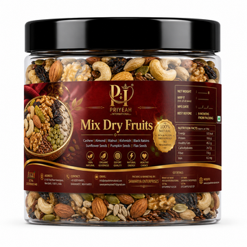 Mixed Dry Fruits Almond Cashew Walnut Raisins Black Raisins Sunflower Pumpkin Flax Seeds Mix  Healthy Combo