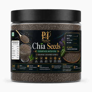 Raw Chia Seeds Premium Natural Superfood High Fiber Healthy Seeds  Omega Rich